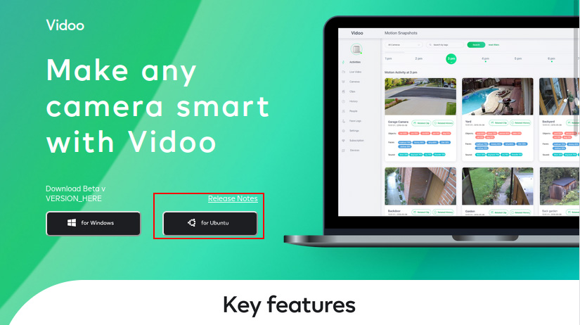 Make any camera smart with Vidoo